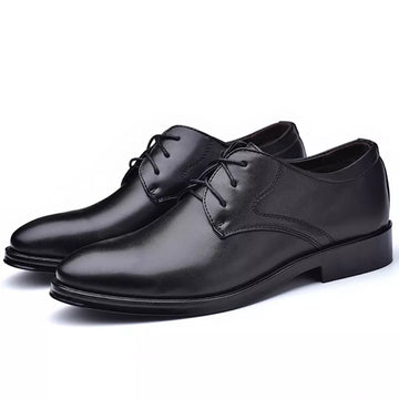 Riolio Plus Size Man Shoes Formal PU Leather Shoes for Men Lace Up Oxfords for Male Wedding Party Office Business Casual Shoe Men